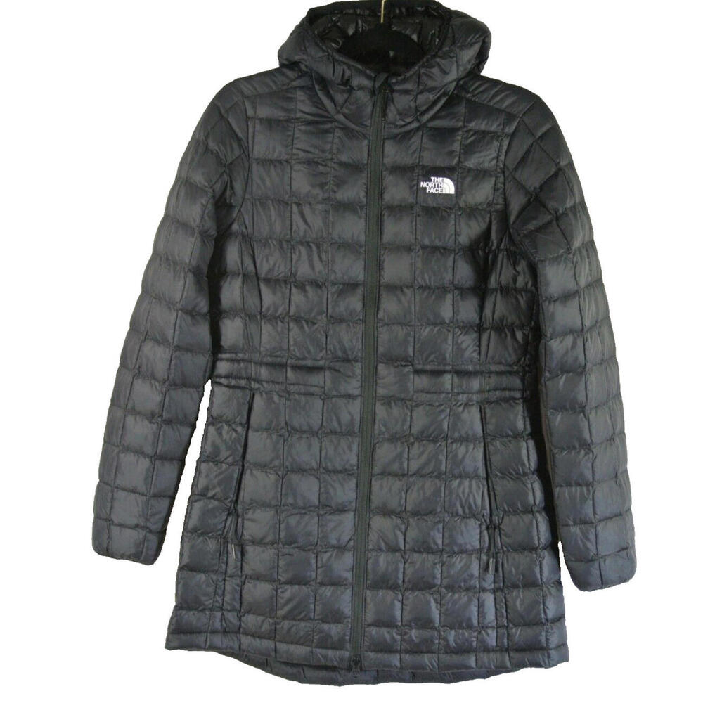 NEW The North Face Women's ThermoBall™ Hooded Parka in Black SZ M #C4875 - Picture 7 of 12